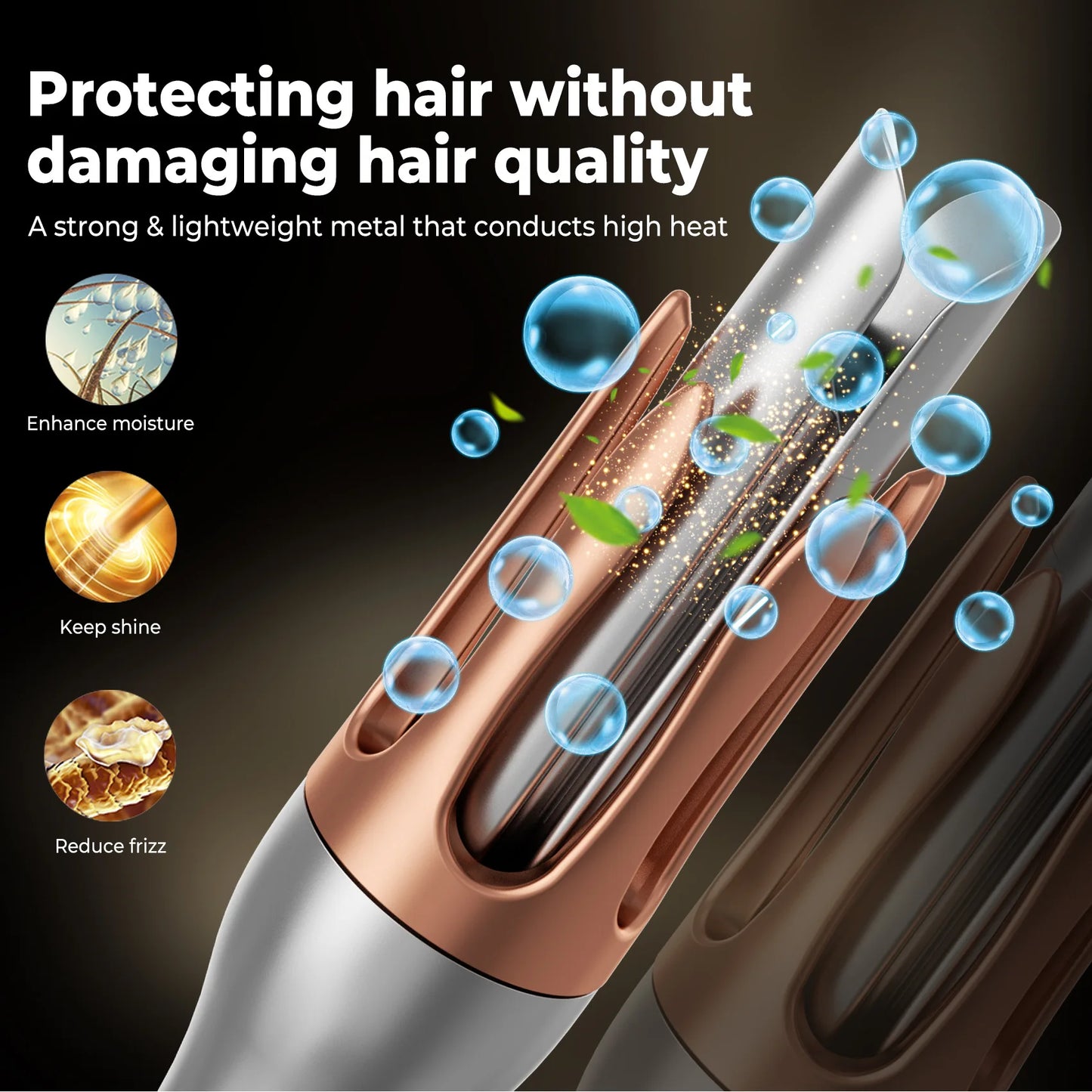 Auto Curler LCD Display