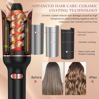 Ceramic Auto Curler - Air Spin Technology - Imperia Lisa